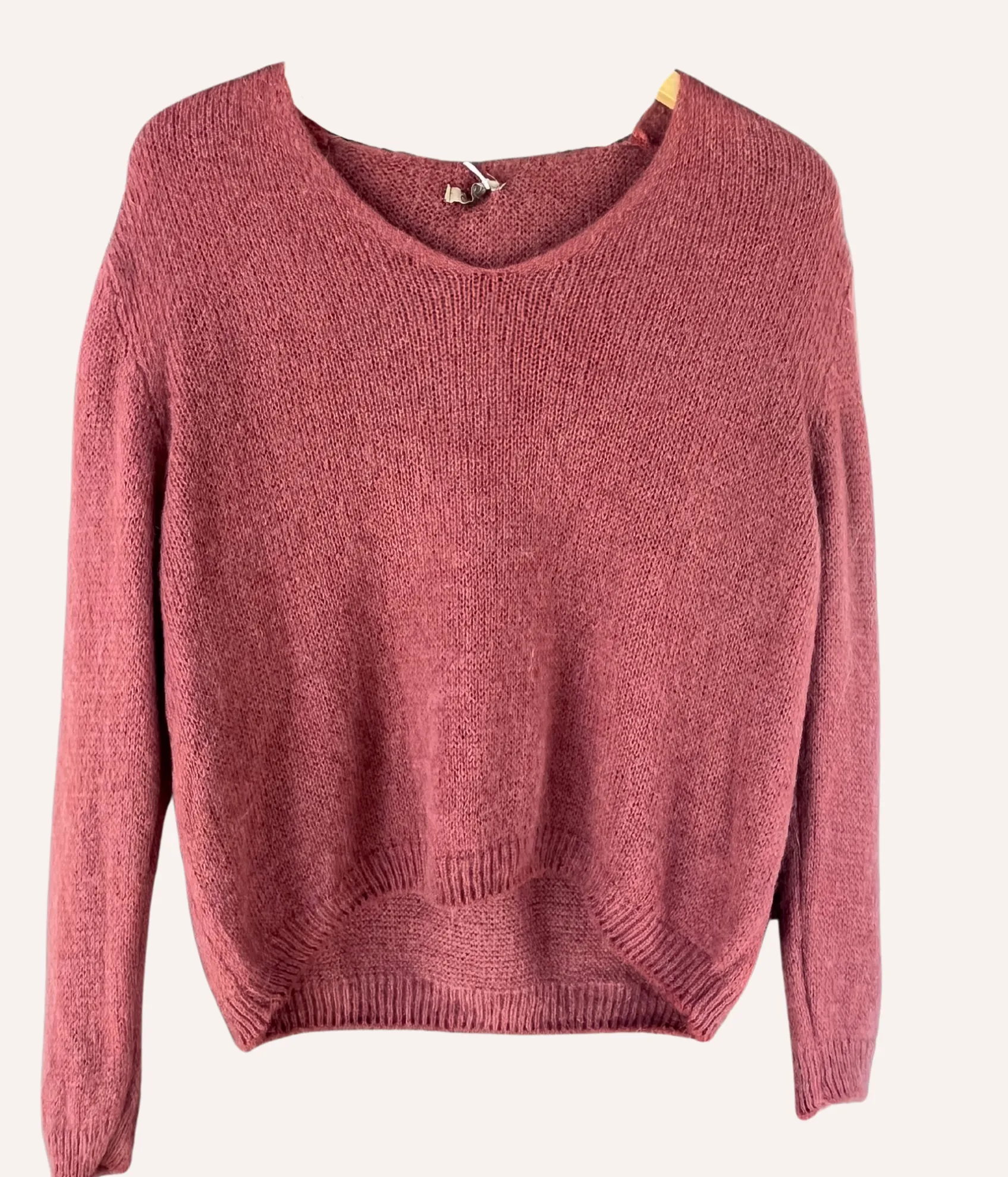 Nouveautés | Gilets Et Pulls>HippieChic Pull en Alpaga Nola Terracotta