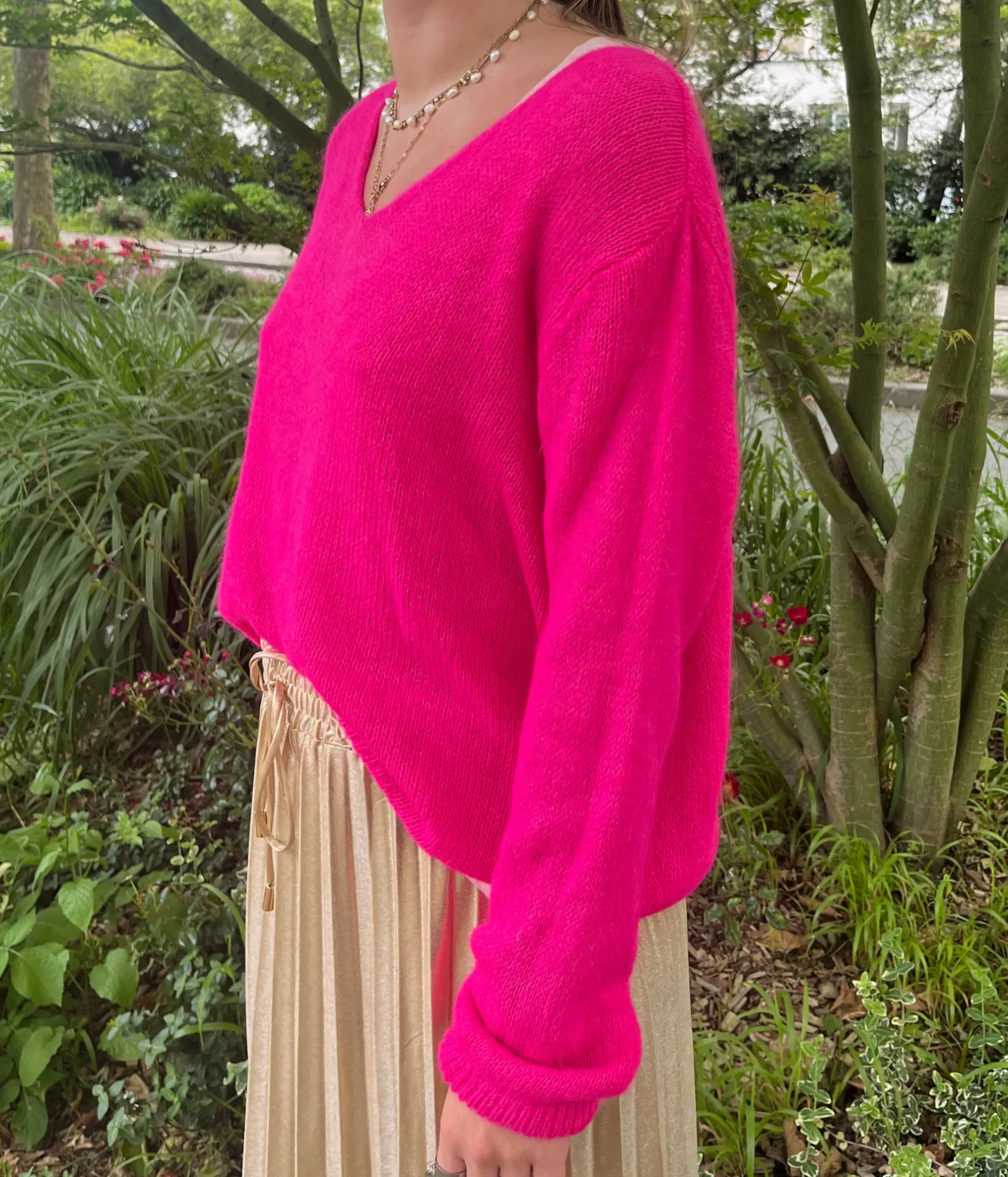 Nouveautés | Gilets Et Pulls>HippieChic Pull en Alpaga Nola Terracotta