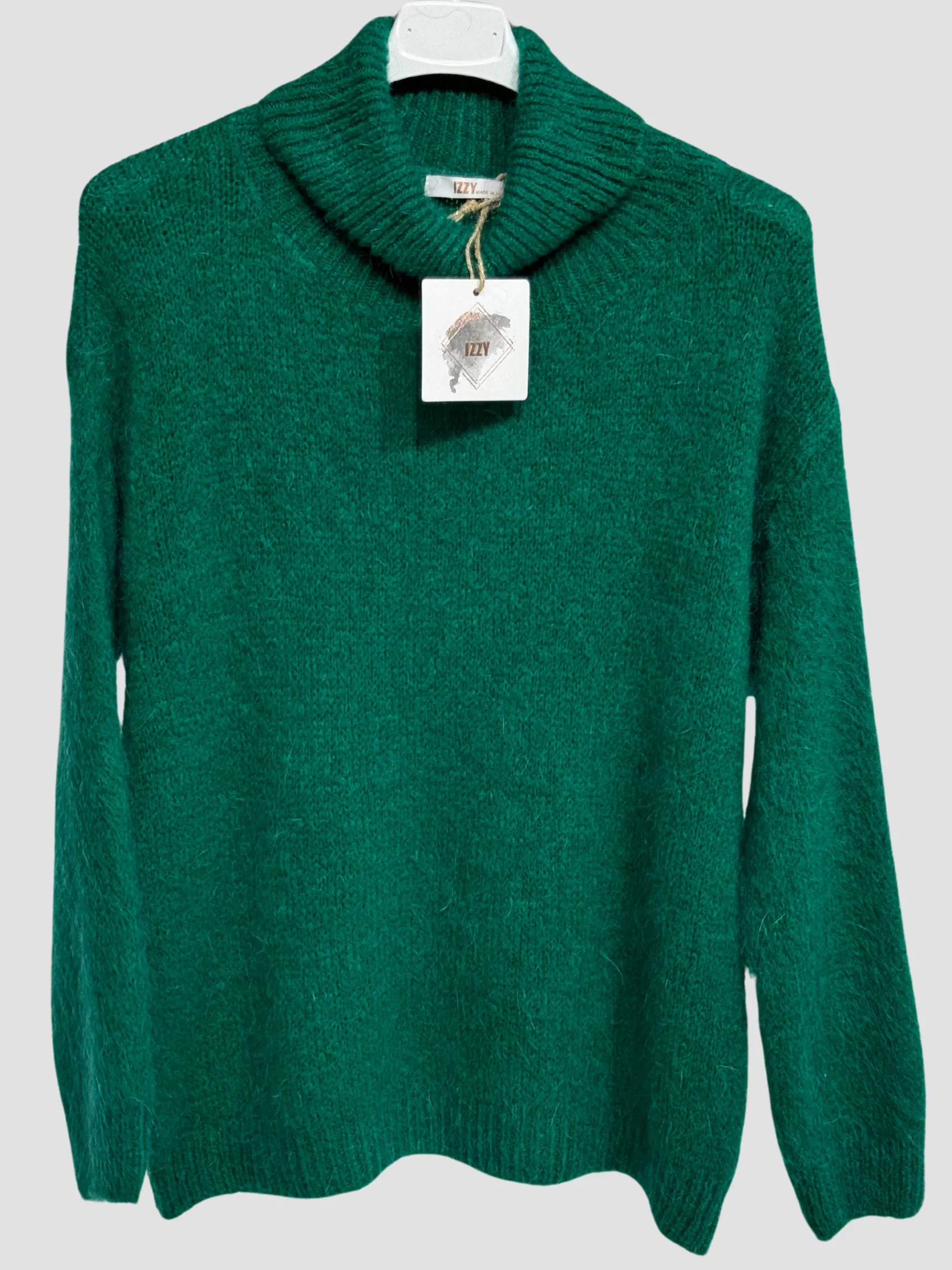 Nouveautés | Gilets Et Pulls>HippieChic Pull en Laine Mohair Col Roulé